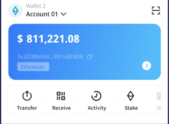 大额资金在imToken钱包imT